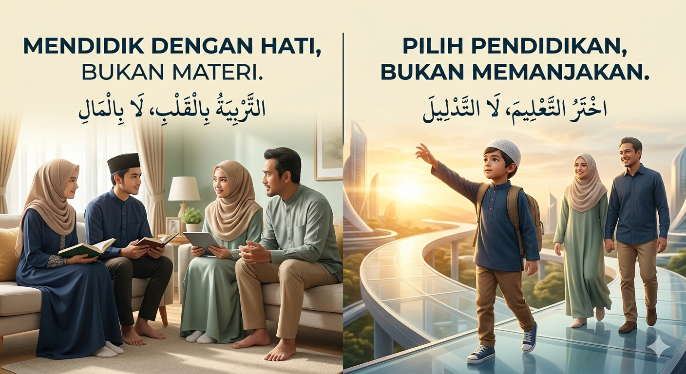 Mendidik dengan Hati, Bukan Memanjakan dengan Materi: Membangun Generasi Tangguh Melalui Fondasi Pendidikan Karakter